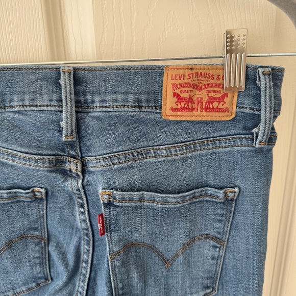 Levi's 314 Shaping Straight - Size 27 - Classic Blue Denim - Picture 5 of 6